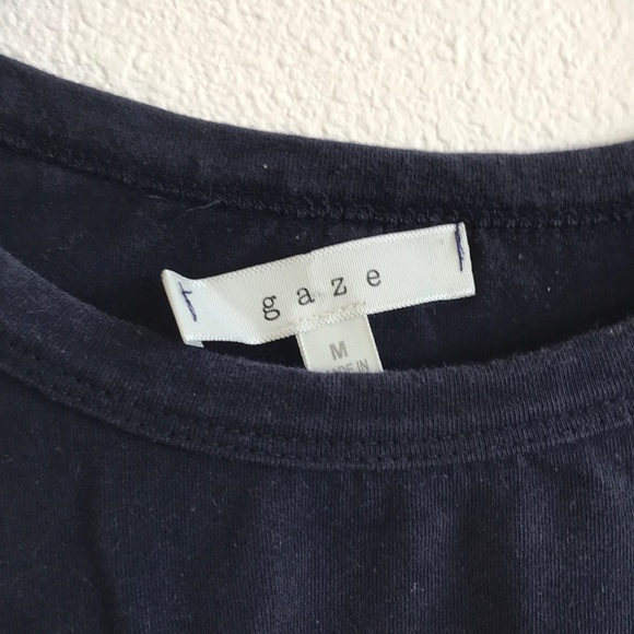 slightly cropped long sleeve tee - Picture 3 of 3